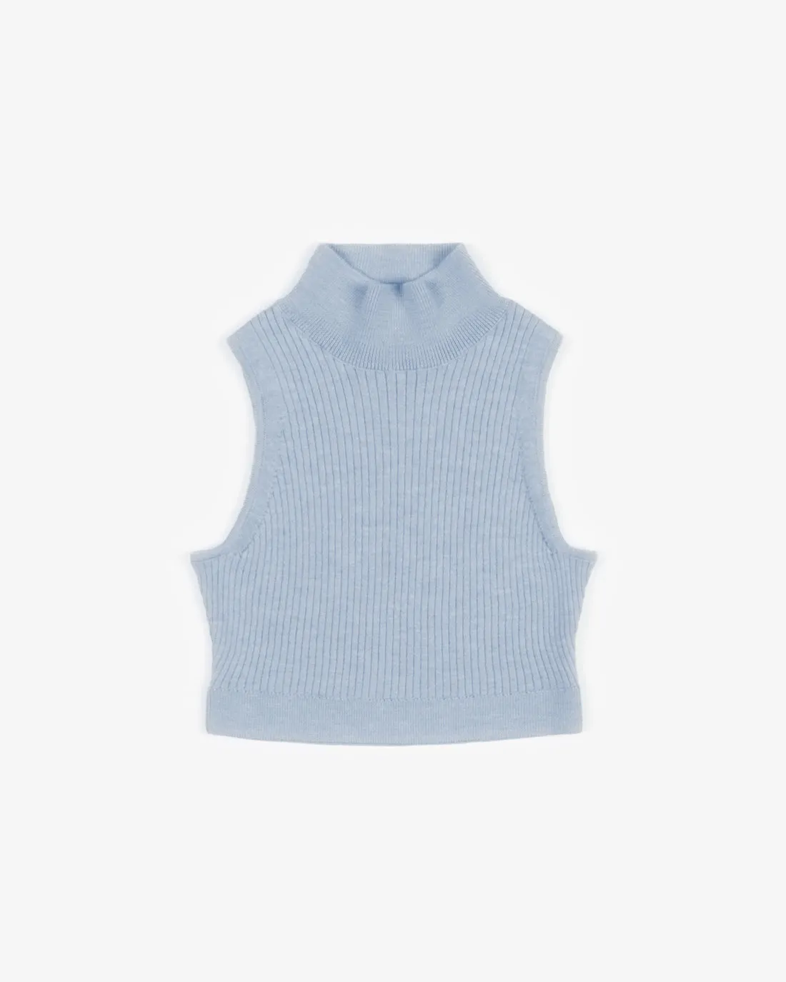 Merino Knit Singlet Dusty Blue sold by Ivalo.com product image thumbnail 4