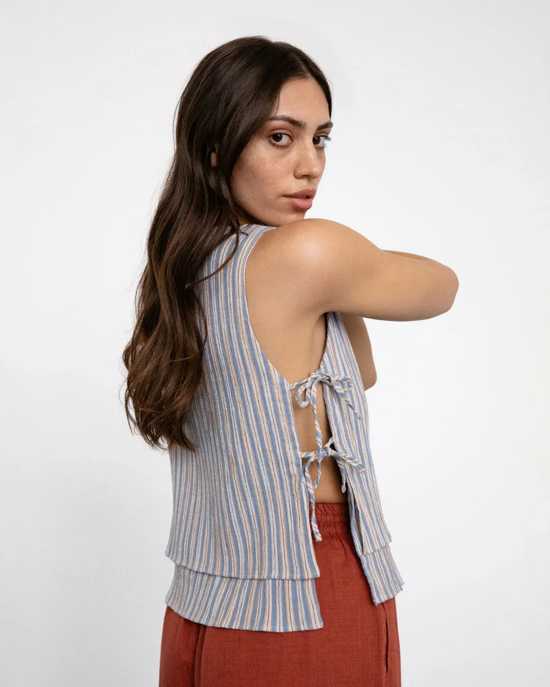 Tie Top Multi Stripe sold by Ivalo.com