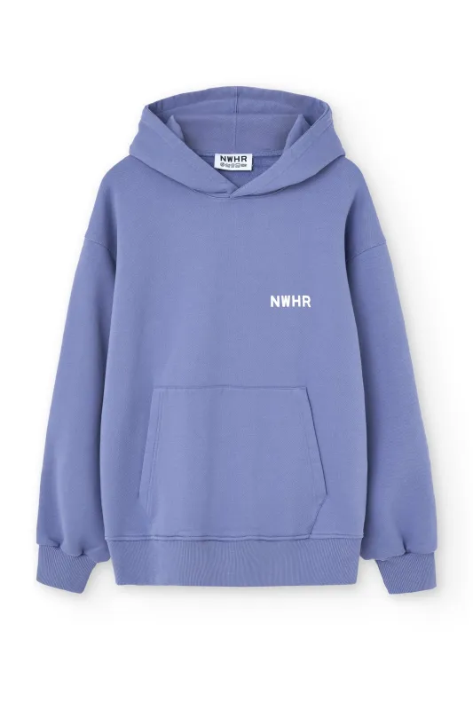 NWHR Hoodie Blue Washed sold by Ivalo.com