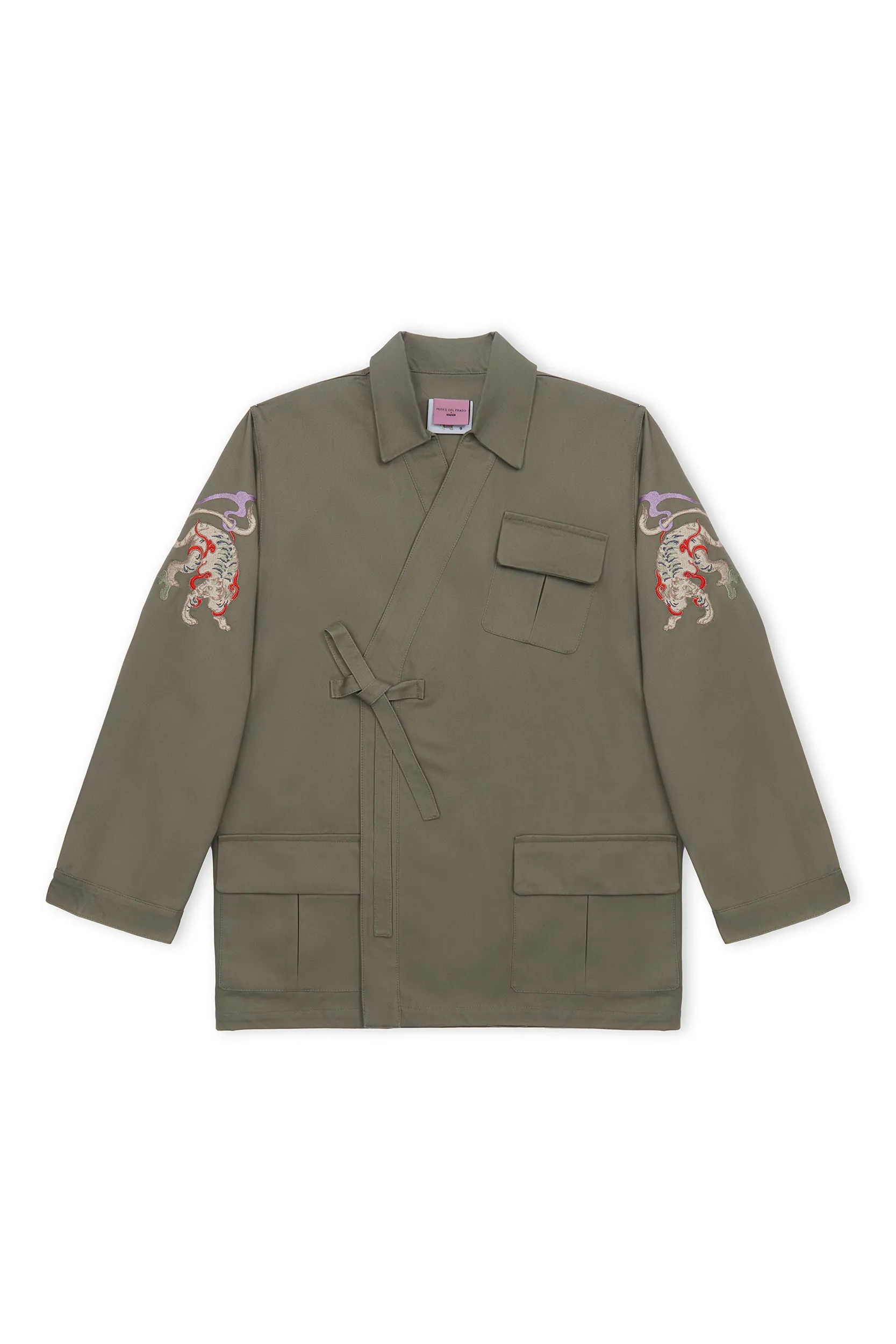 NWHR x Museo del Prado Byakko Kimono Jacket Green sold by Ivalo.com