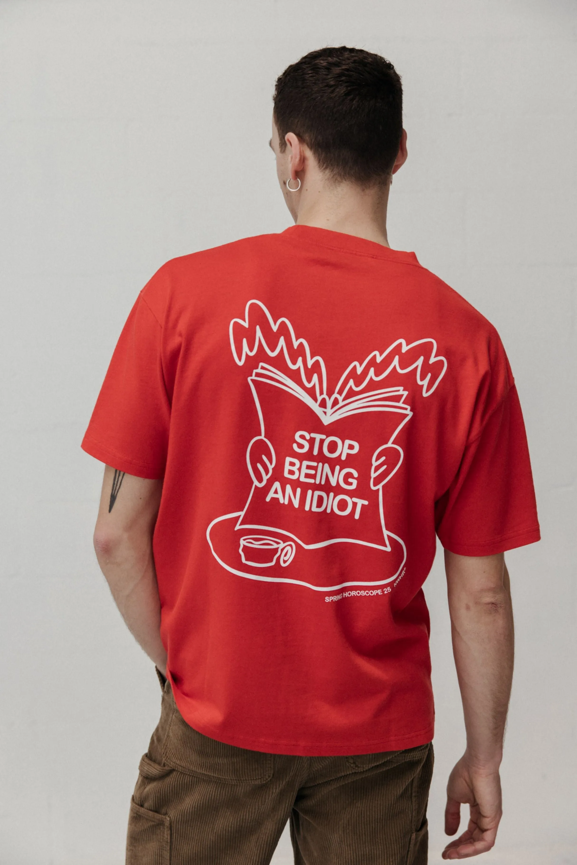 Horoscope T-Shirt Red sold by Ivalo.com product image thumbnail 4