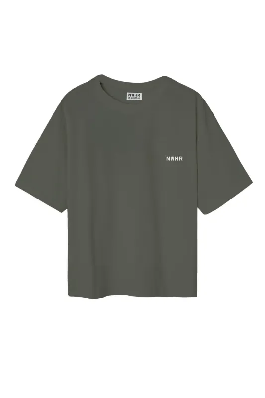 NWHR Basic T-Shirt Olive sold by Ivalo.com