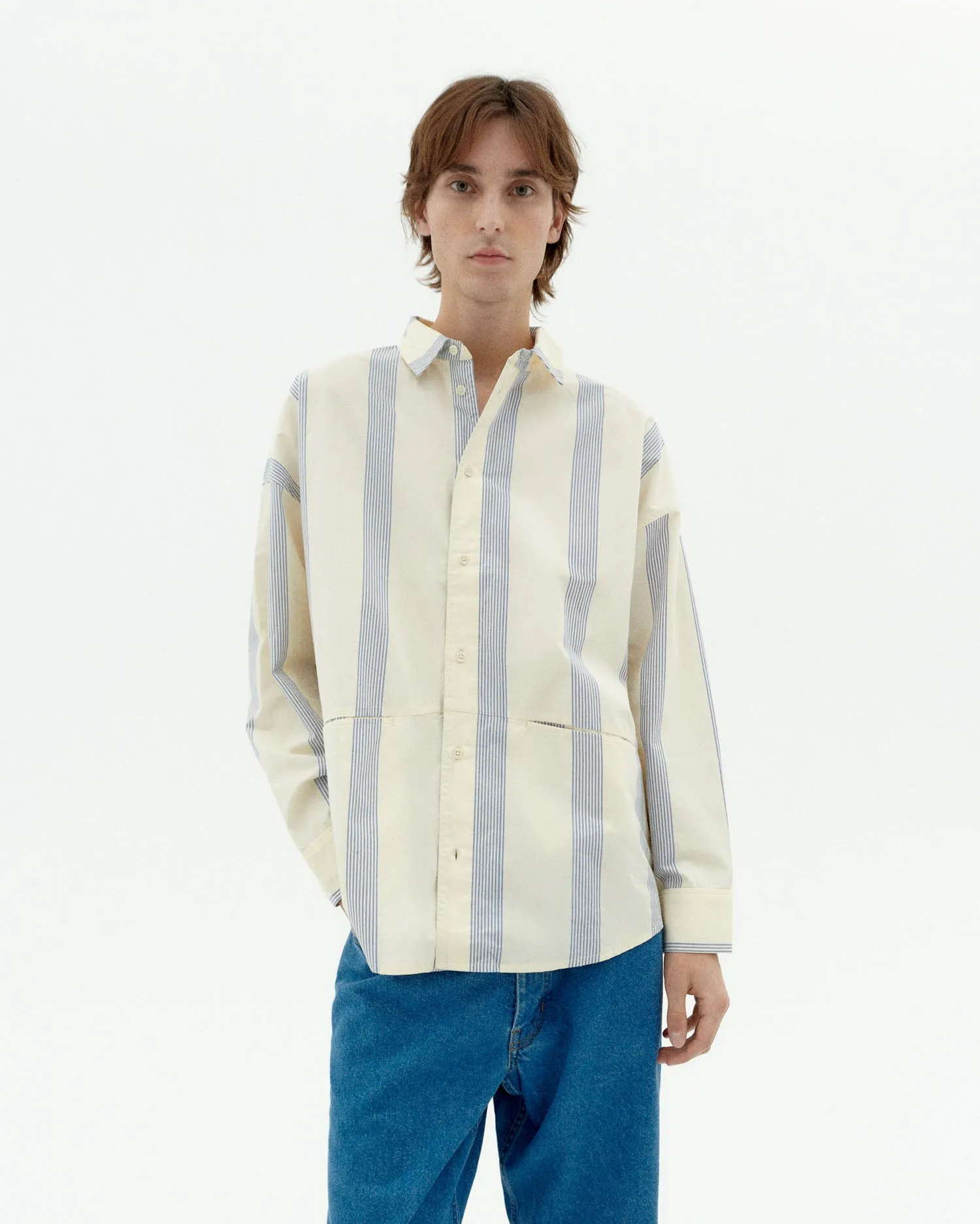 Jim Shirt Striped Blue sold by Ivalo.com