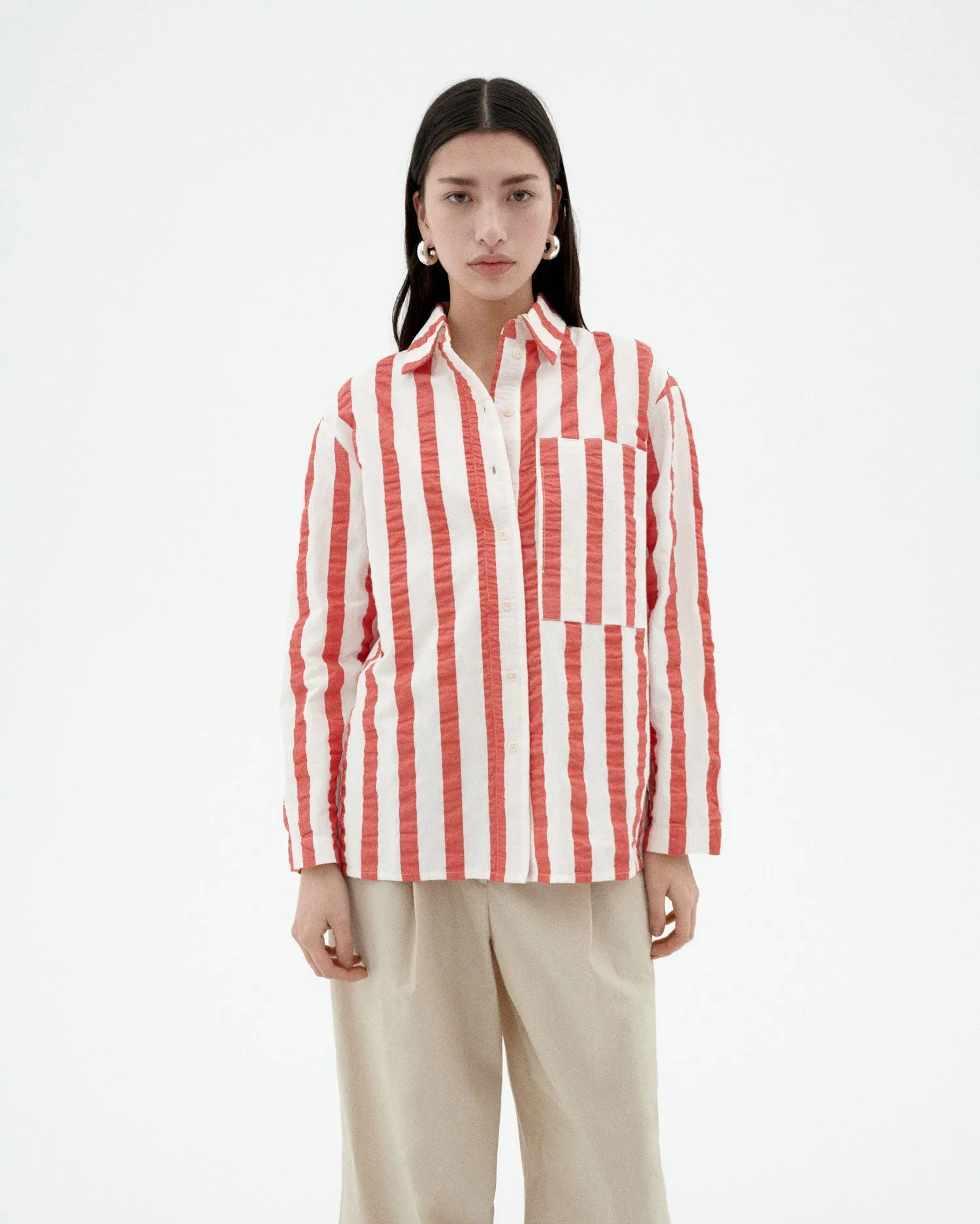 Marcelle Blouse Striped Red sold by Ivalo.com
