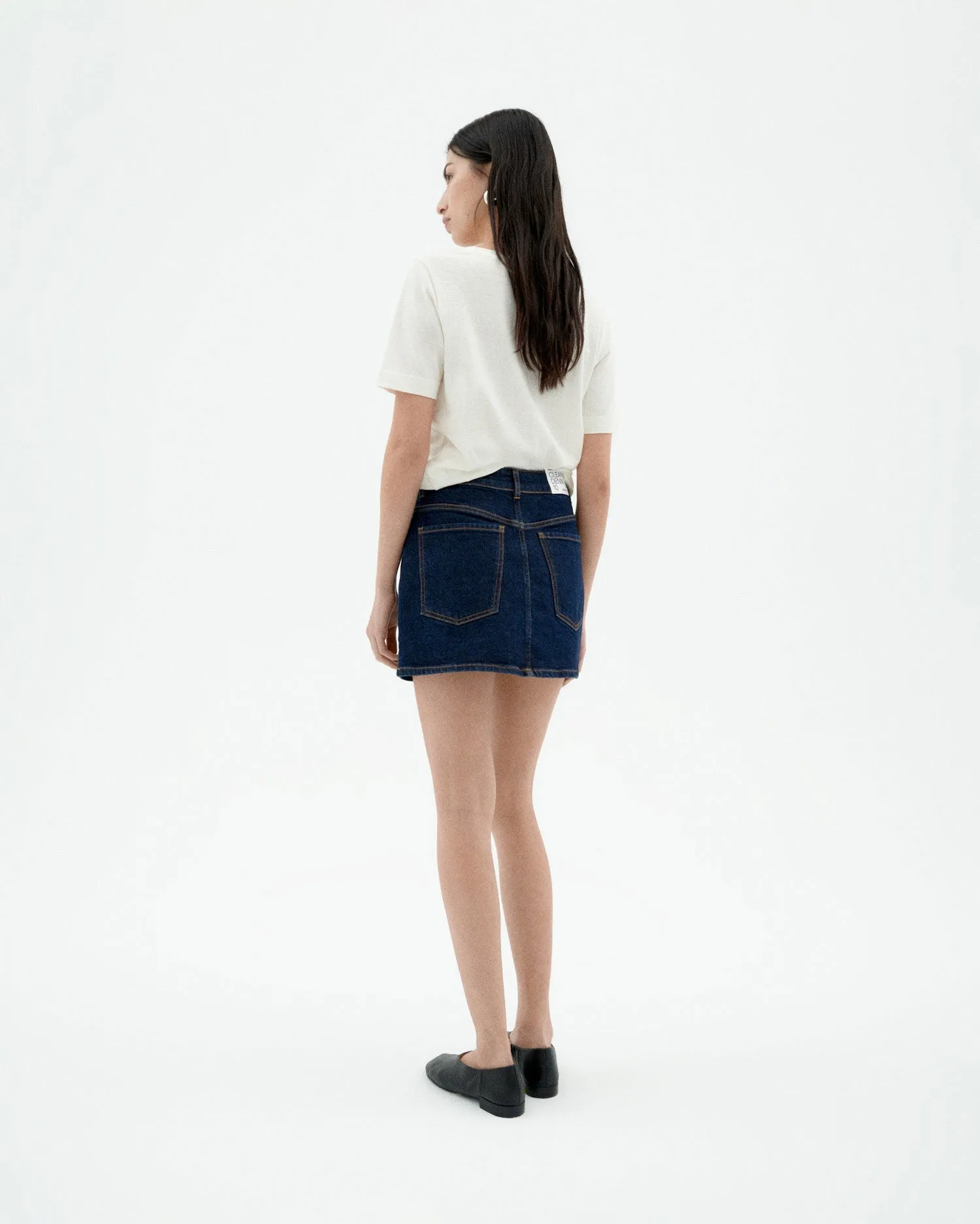 Kimmy Denim Mini Skirt Dark Blue sold by Ivalo.com product image thumbnail 4