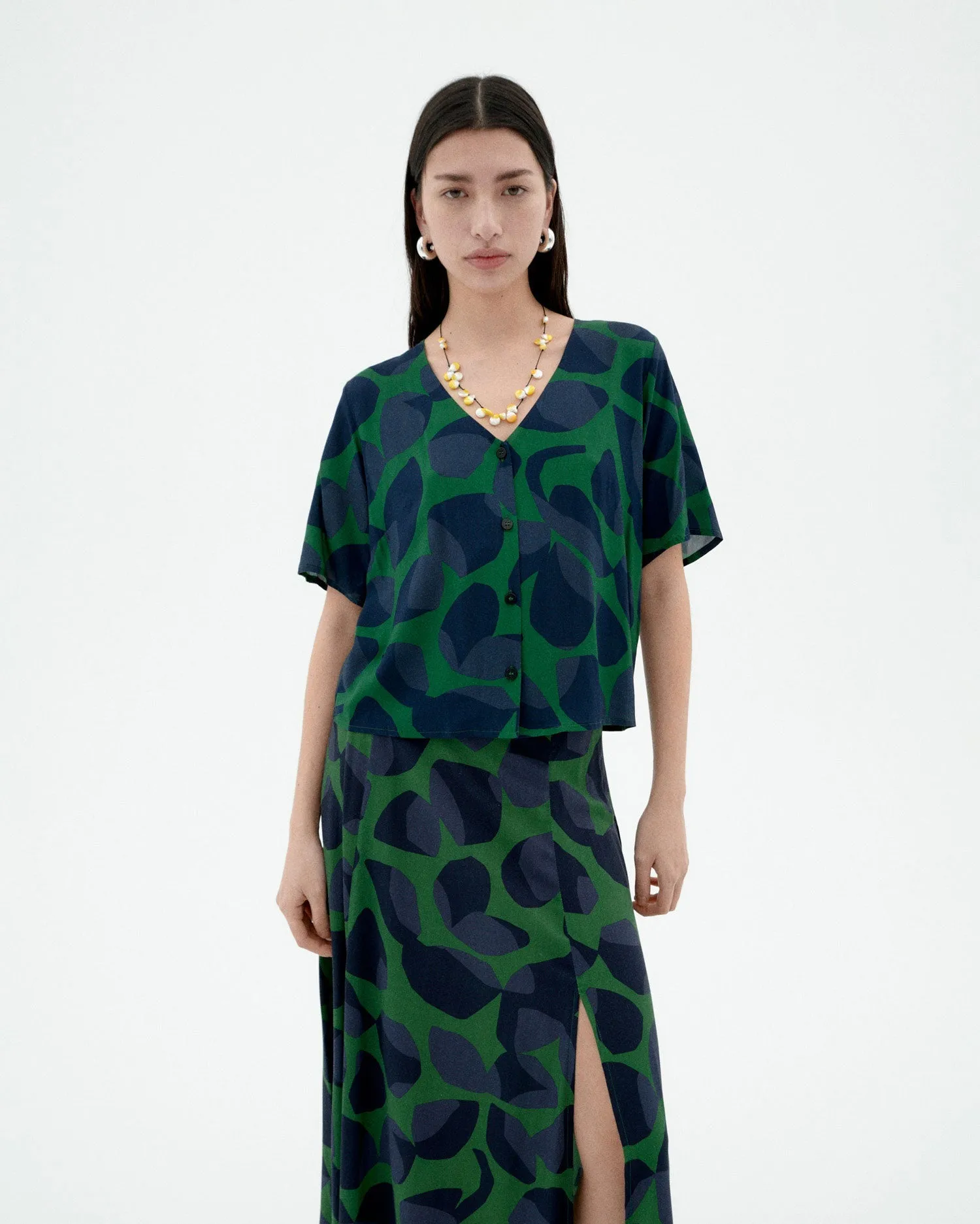 Libelula Blouse Green Leaf sold by Ivalo.com