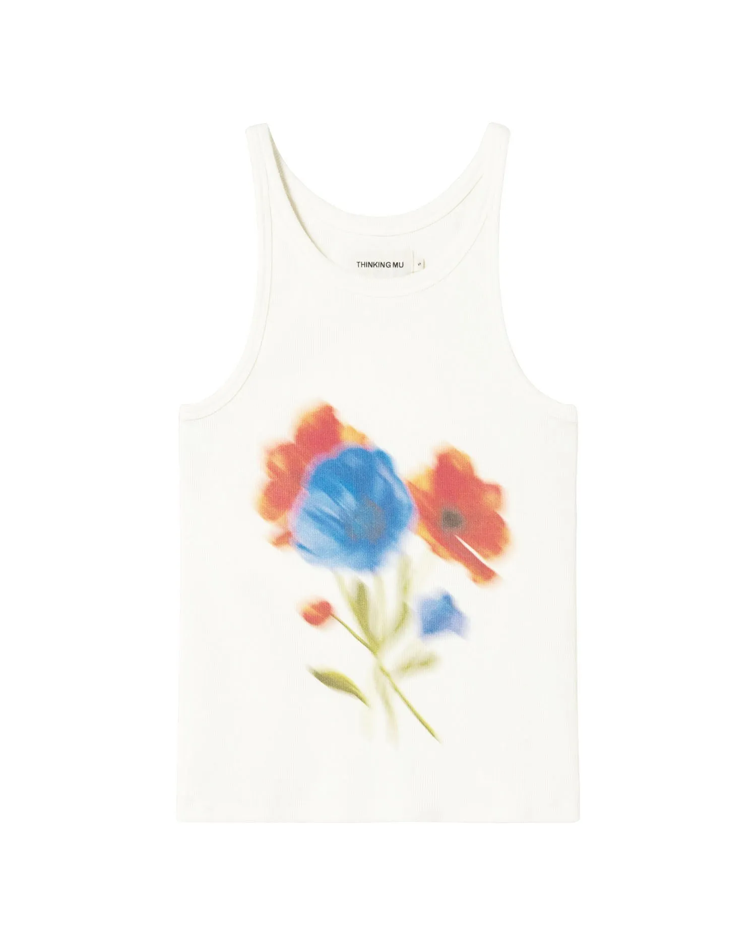 Harriet Blurry Flower Top White sold by Ivalo.com product image thumbnail 5