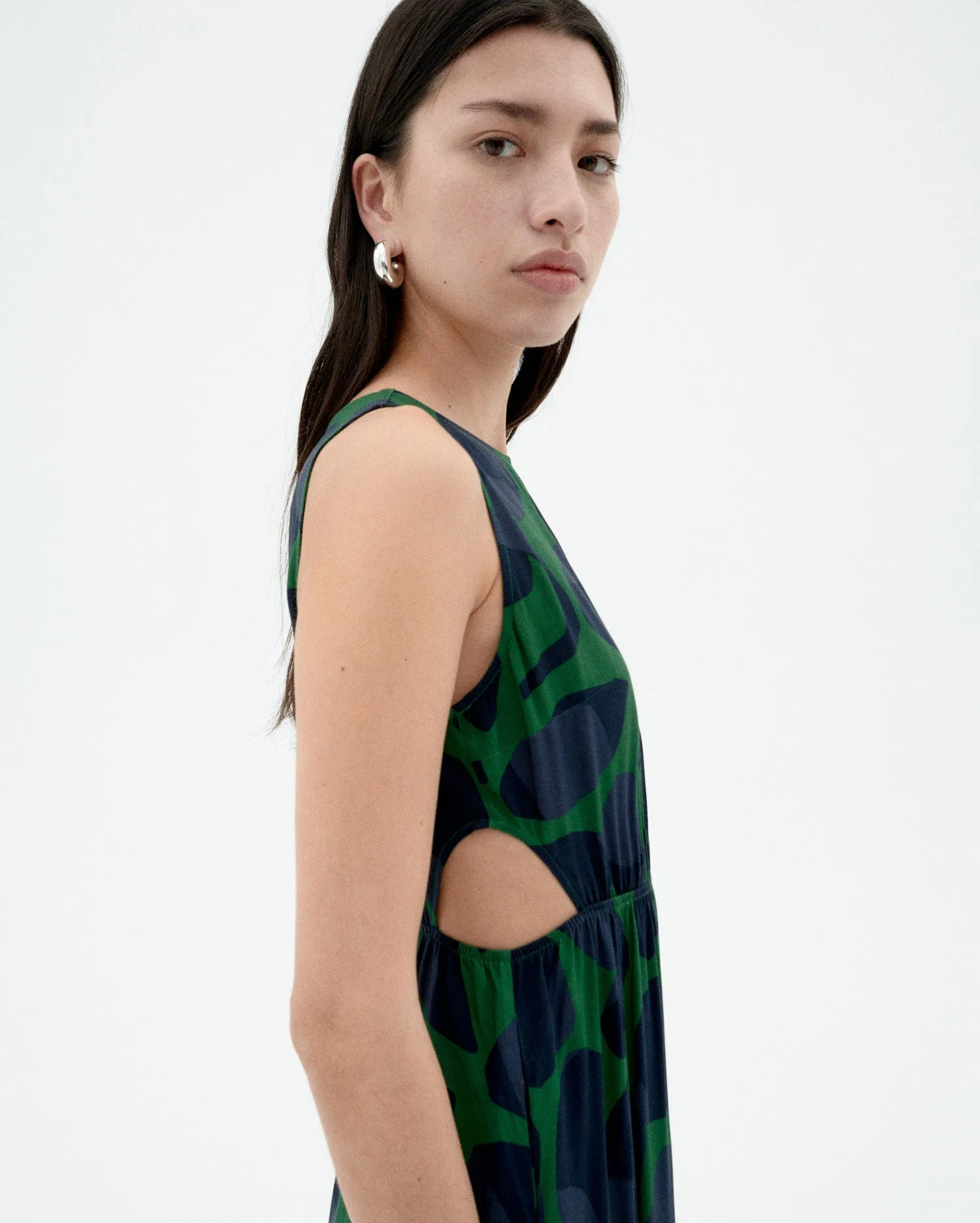 Kin Cut Out Dress Green Leaf sold by Ivalo.com product image thumbnail 2