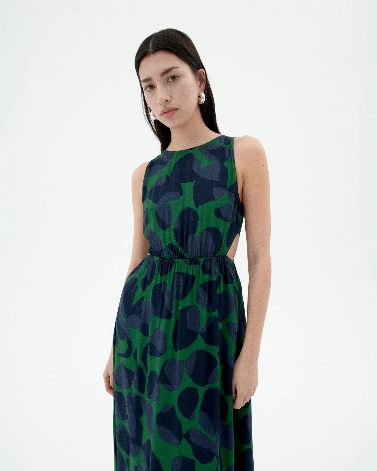 Kin Cut Out Dress Green Leaf sold by Ivalo.com product image thumbnail 4