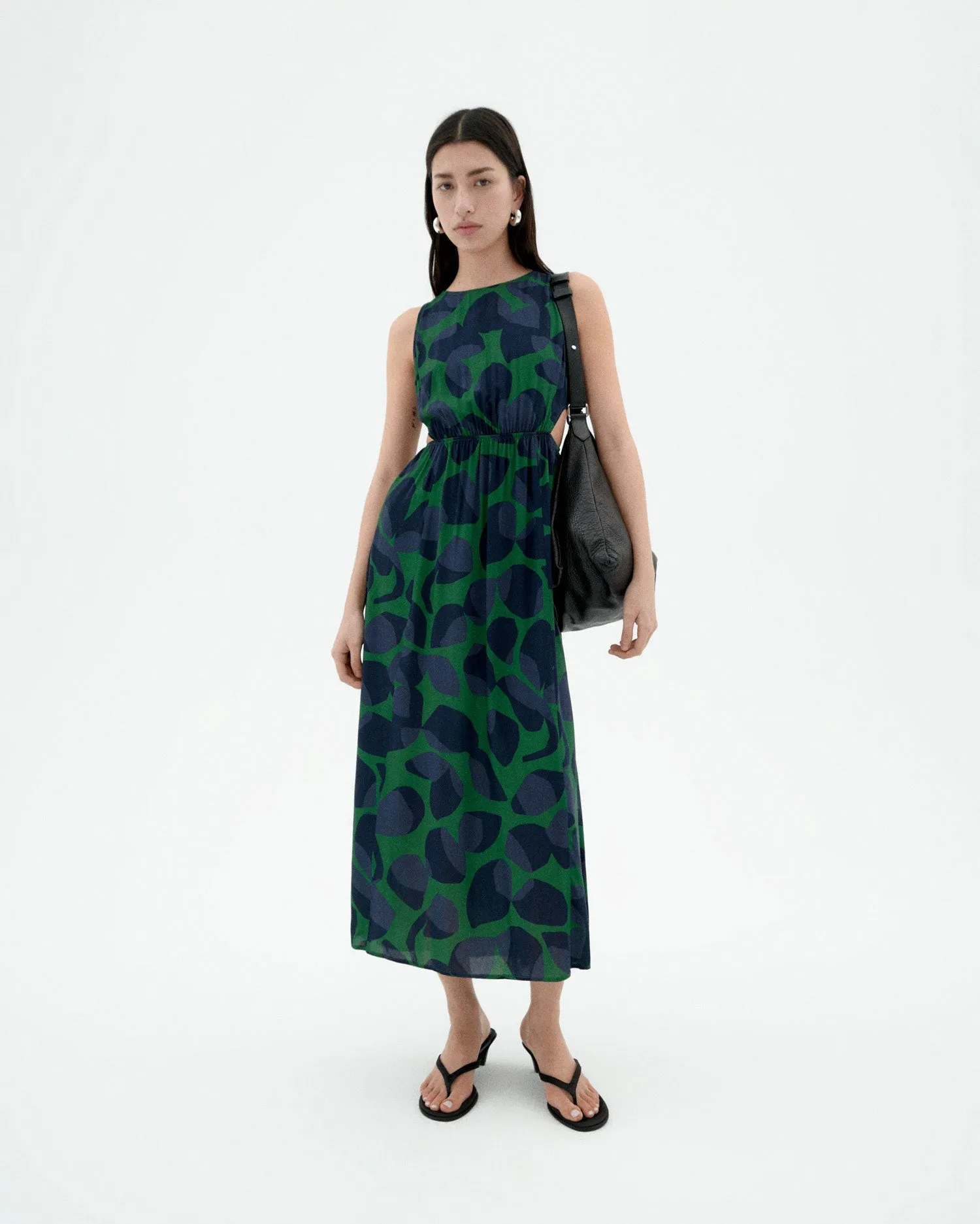 Kin Cut Out Dress Green Leaf sold by Ivalo.com
