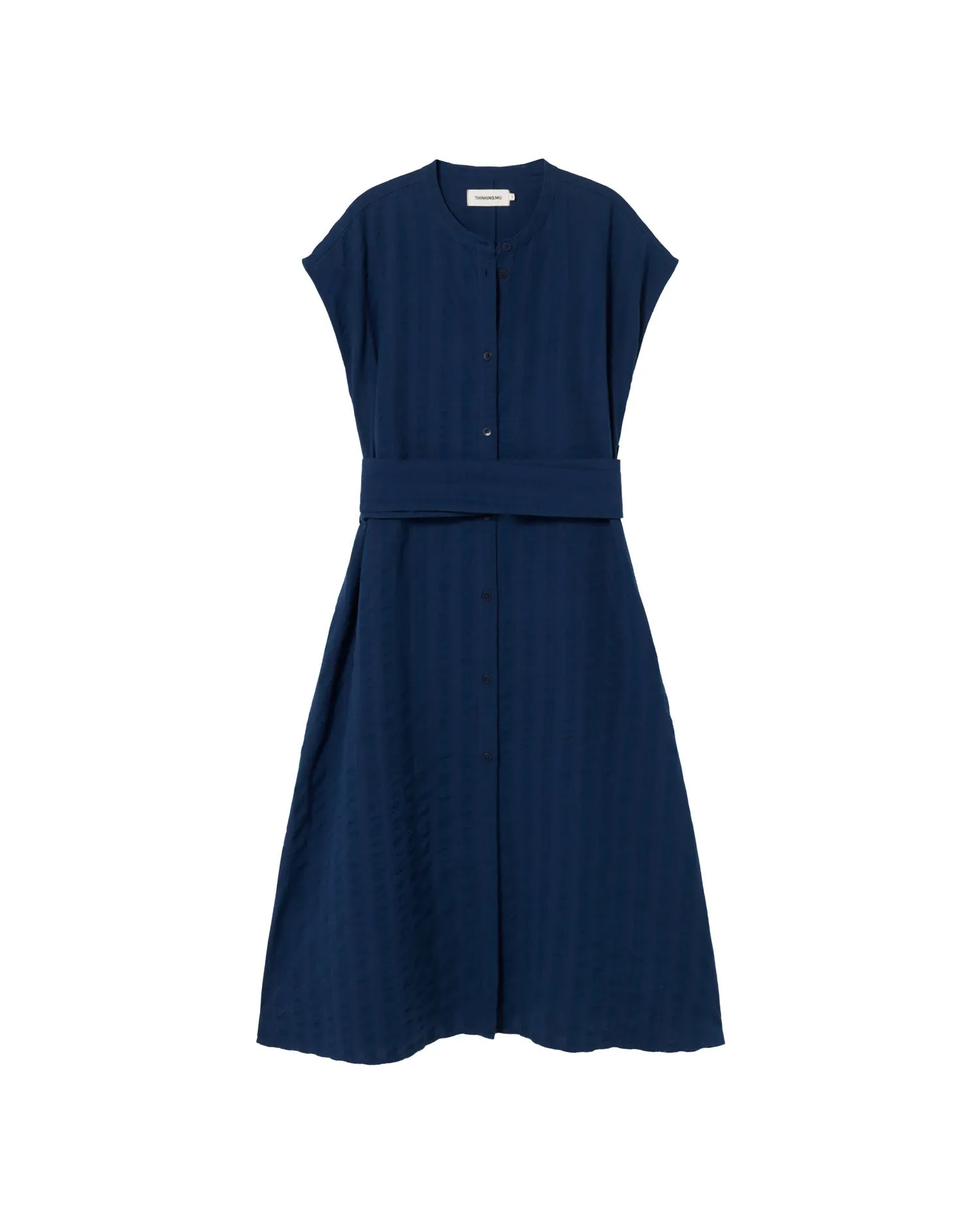 Gretel Seersucker Dress Blue sold by Ivalo.com product image thumbnail 5