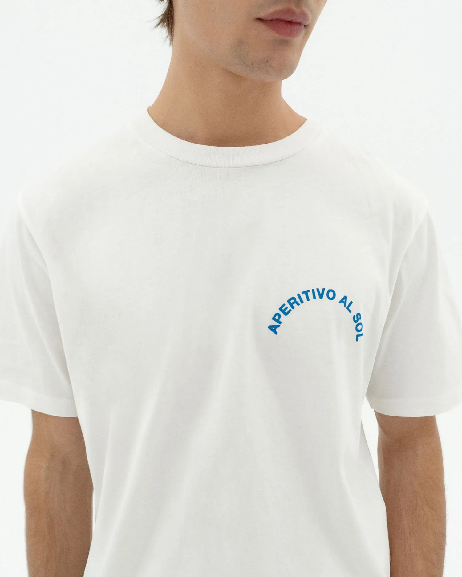 Zach Aperitivo T-Shirt White sold by Ivalo.com product image thumbnail 3