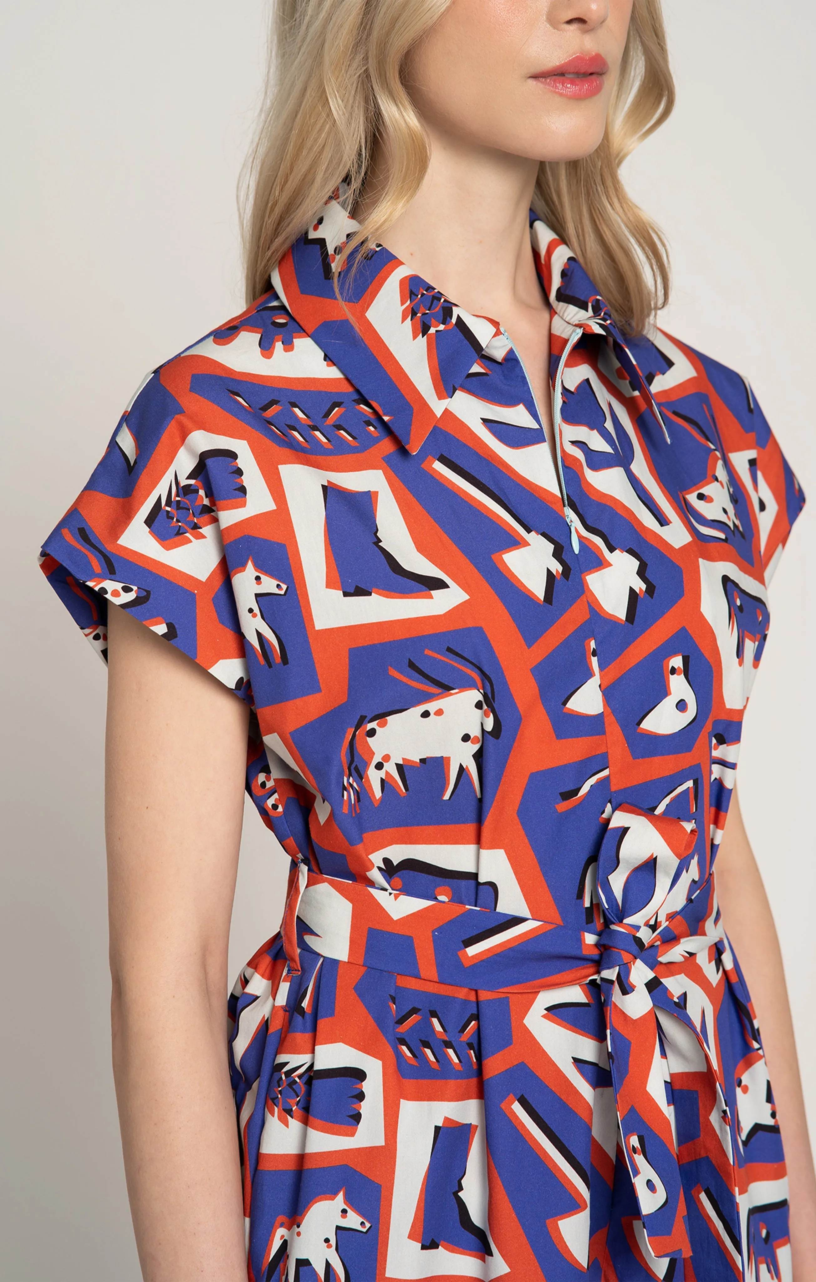 Butella Poplin Jumpsuit Totem Red sold by Ivalo.com product image thumbnail 4