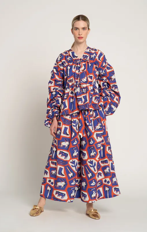 Vilagos Wide Leg Trousers Totem Red sold by Ivalo.com