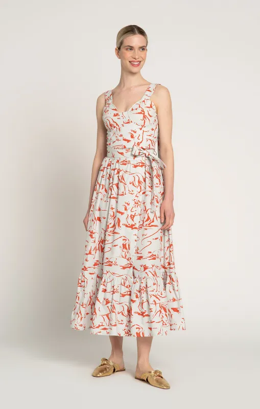 Hadik Ruffled Wrap Skirt Horsemen Mint sold by Ivalo.com