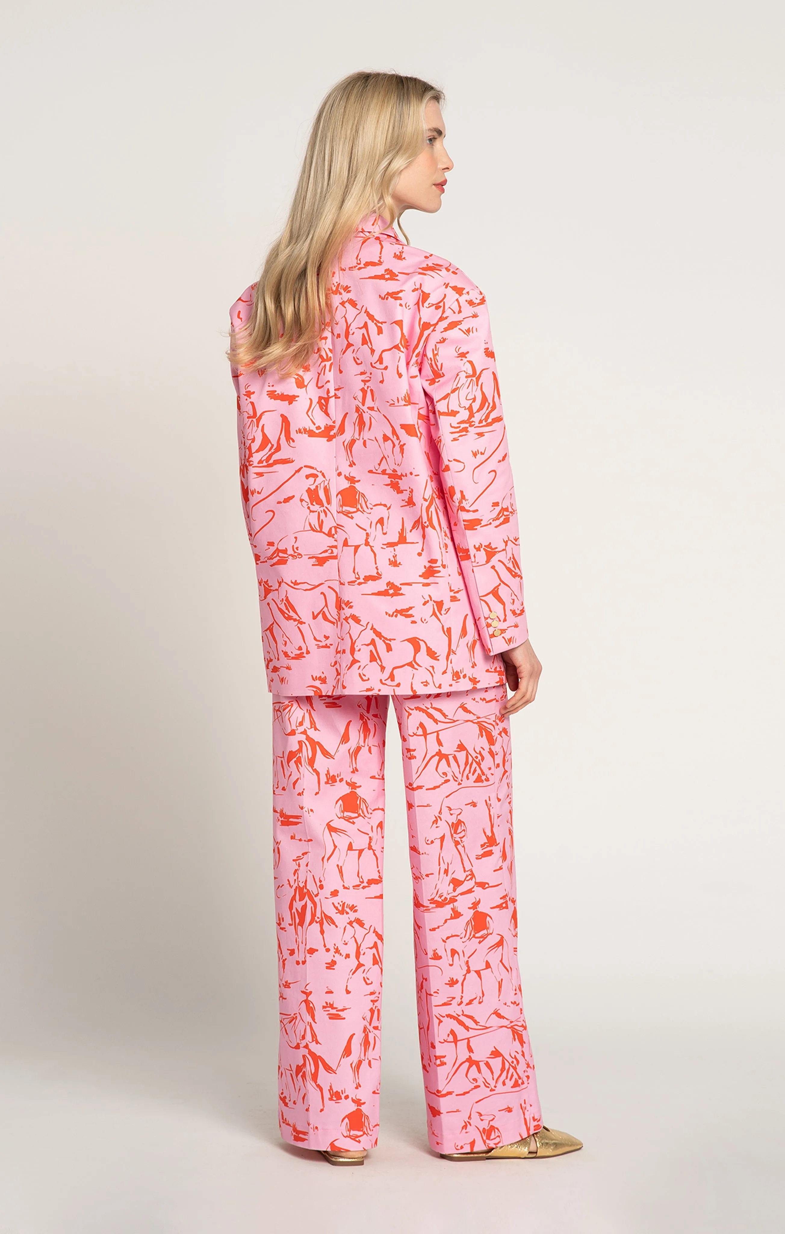 Pingal Oversized Blazer Horsemen Pink sold by Ivalo.com product image thumbnail 2