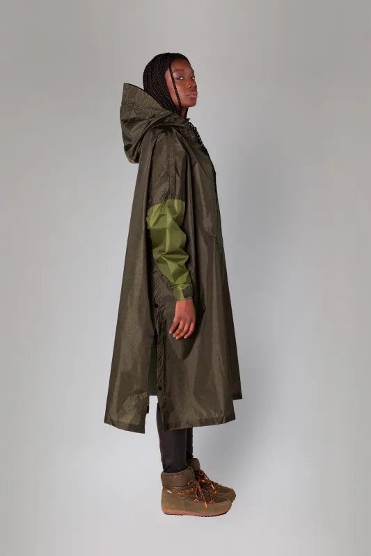 Herringbone Rain Poncho sold by Ivalo.com