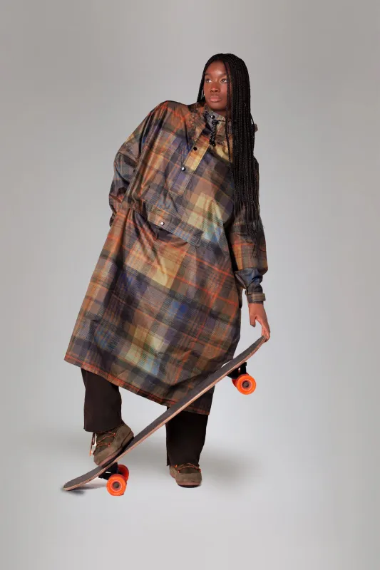 Tartan Rain Poncho sold by Ivalo.com