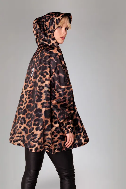 Dark Leopard Rain Anorak sold by Ivalo.com