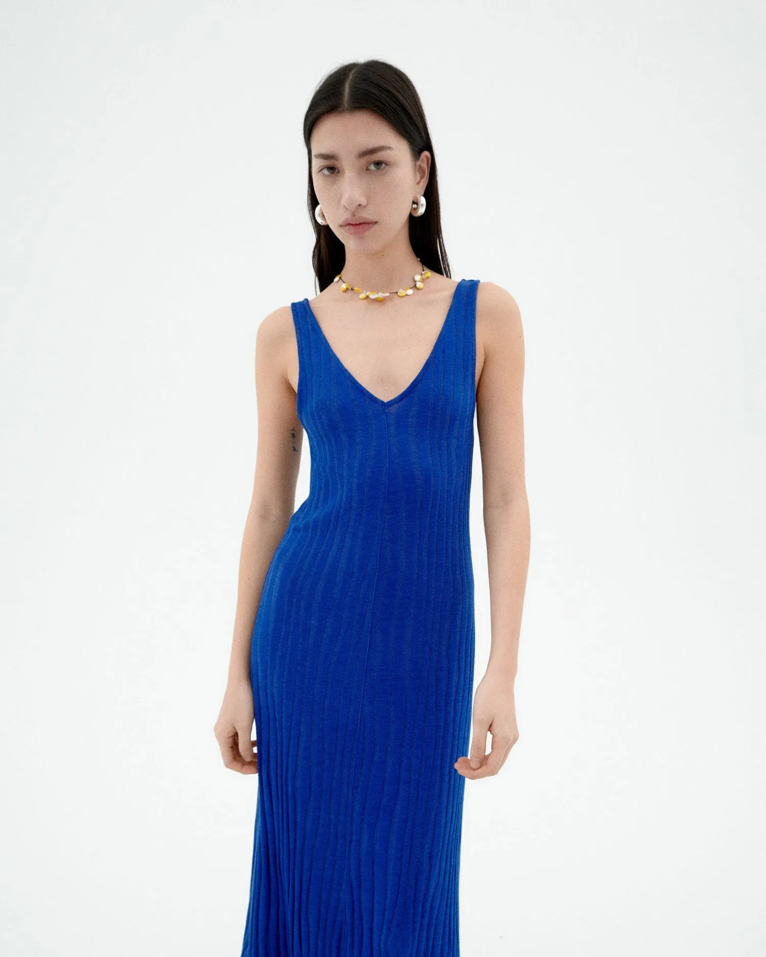 Sade Knit Maxi Dress Indigo sold by Ivalo.com product image thumbnail 4