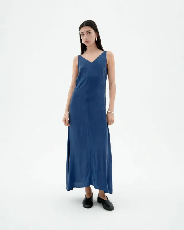 Sade Cupro Maxi Dress Cobalt Blue sold by Ivalo.com