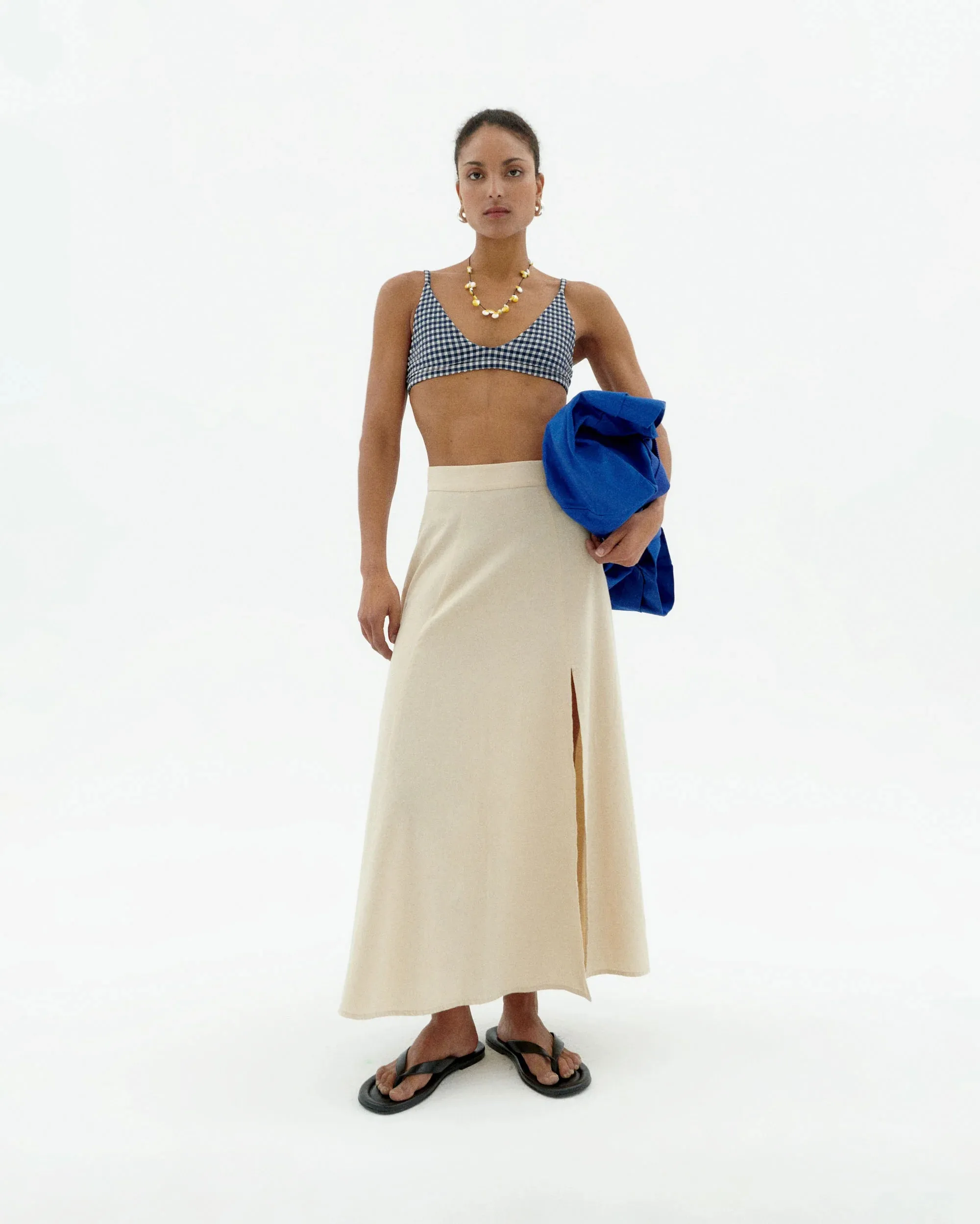 Tora Midi Skirt Marygold sold by Ivalo.com