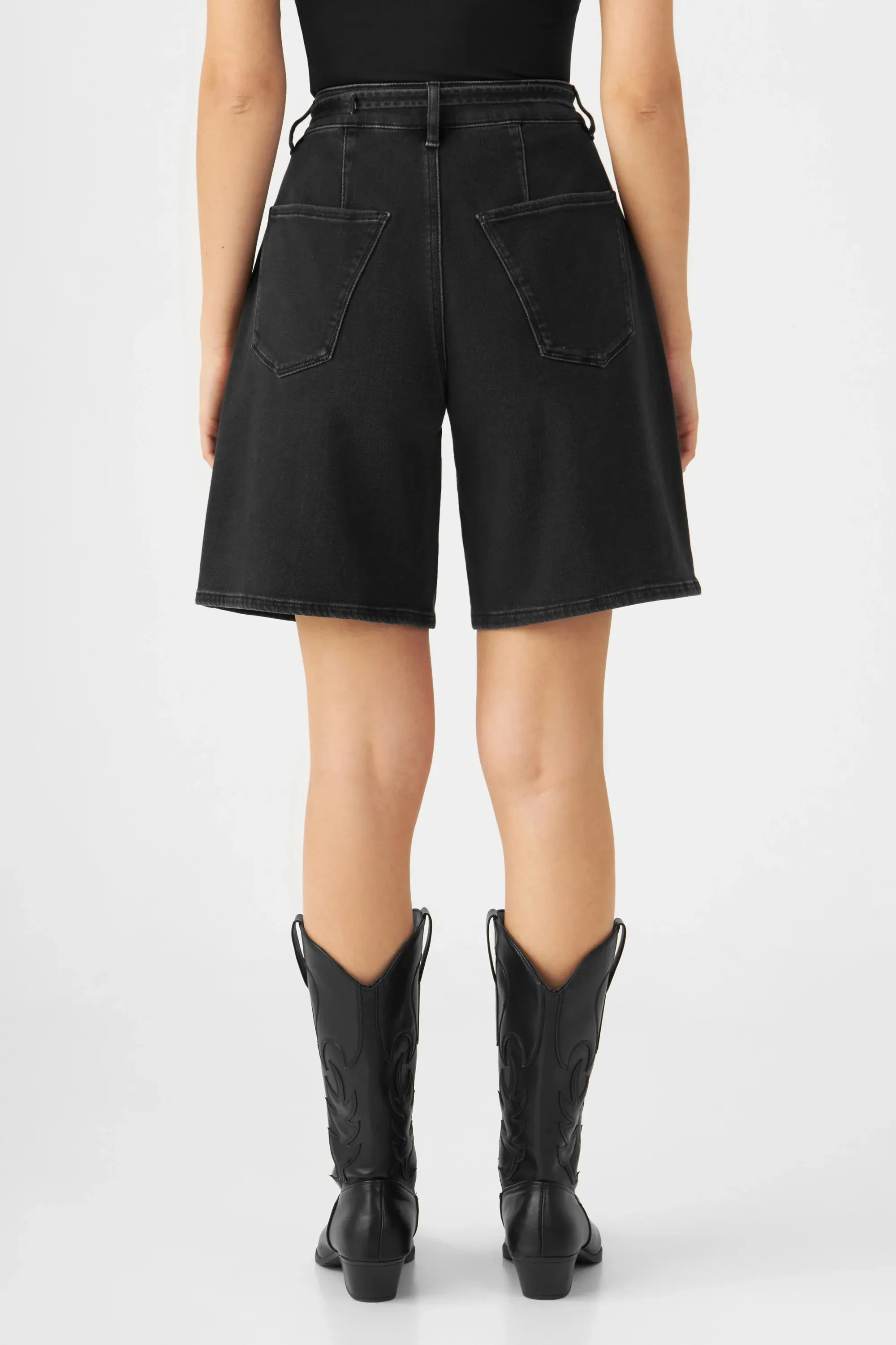 Blinky Soft Denim Shorts Black Denim sold by Ivalo.com product image thumbnail 2