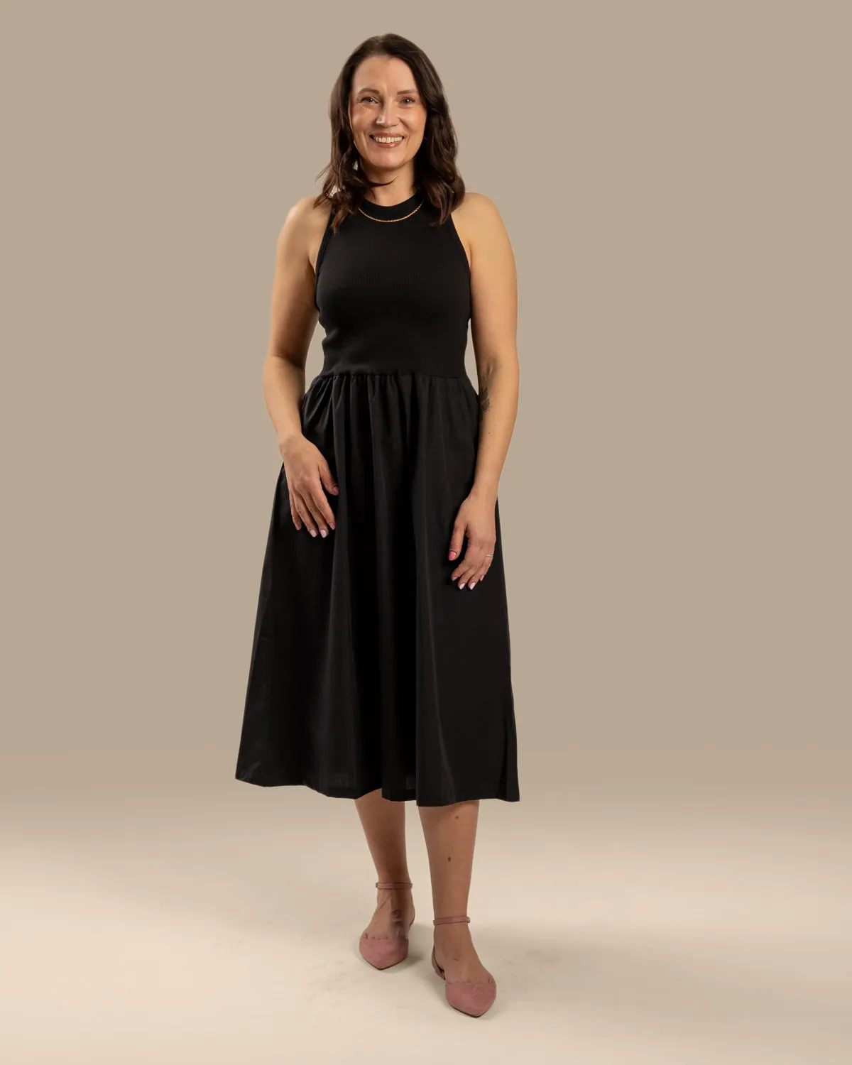 Poplin Top Dress Black sold by Ivalo.com product image thumbnail 3