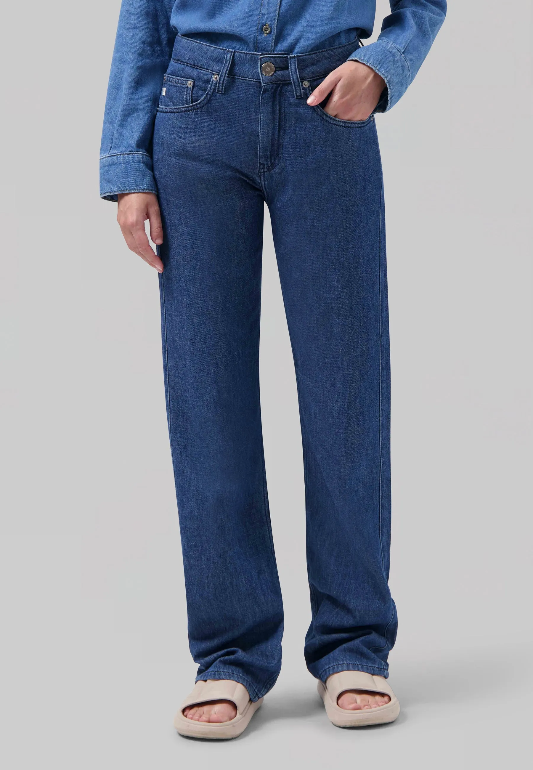Jamie Mid Loose Flow Jeans Stone Indigo sold by Ivalo.com product image thumbnail 2