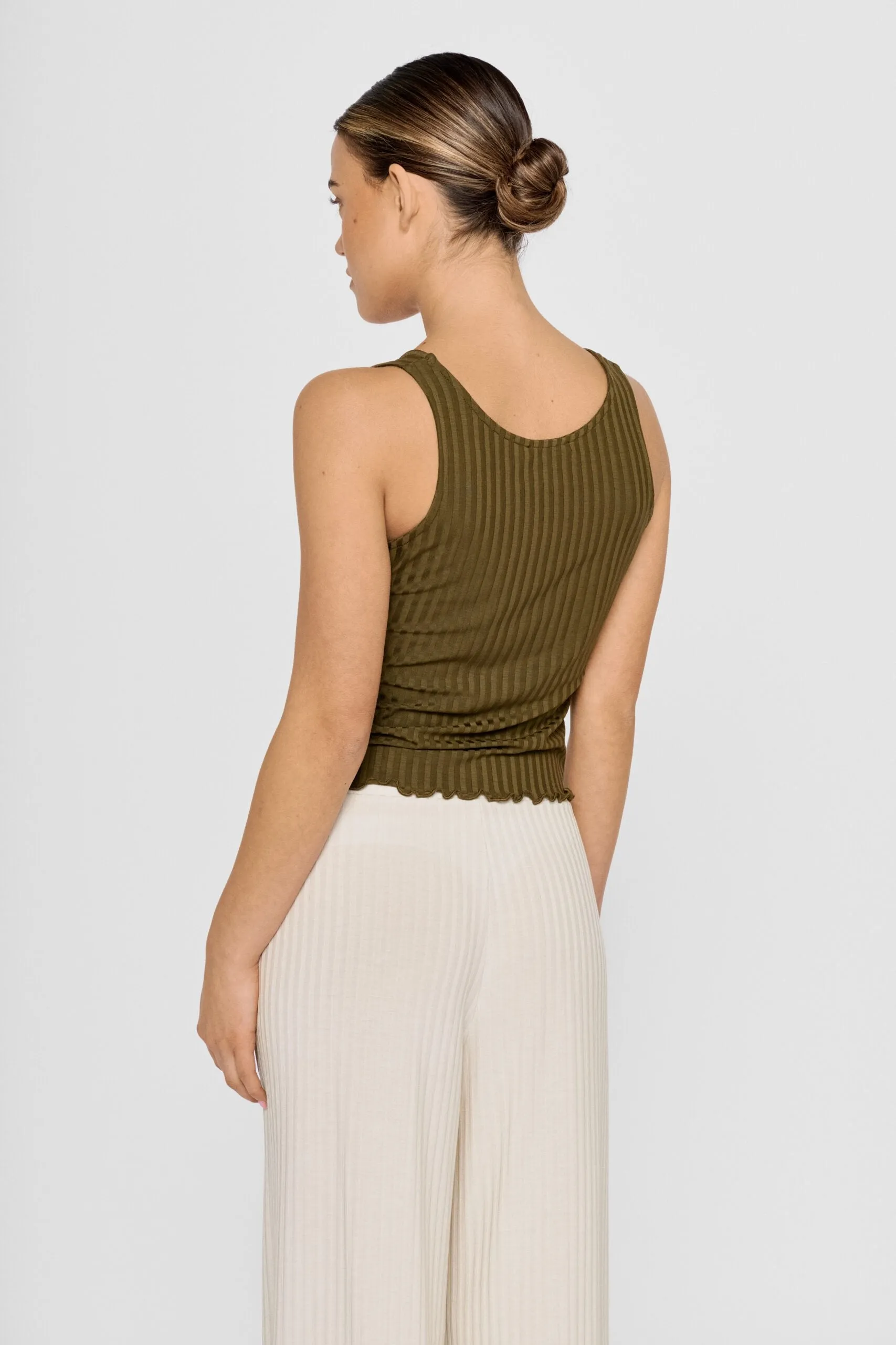 Chami Tank Top Khaki sold by Ivalo.com product image thumbnail 2
