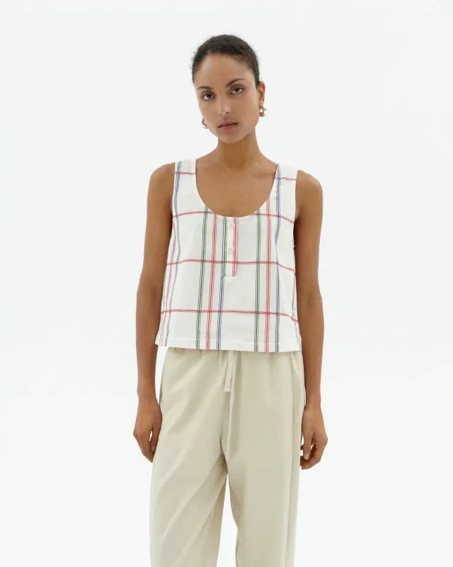 Justine Top Multicolor Checkered sold by Ivalo.com