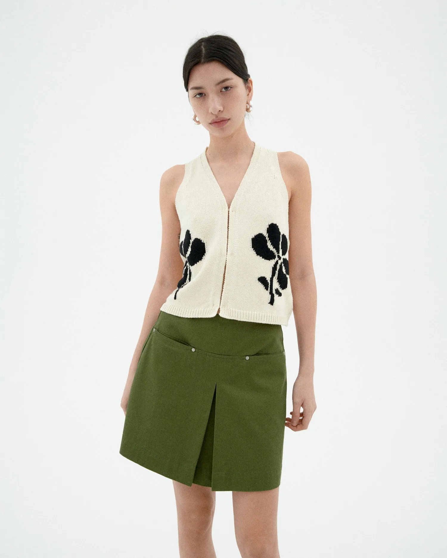 Robbie Knit Vest Marygold sold by Ivalo.com