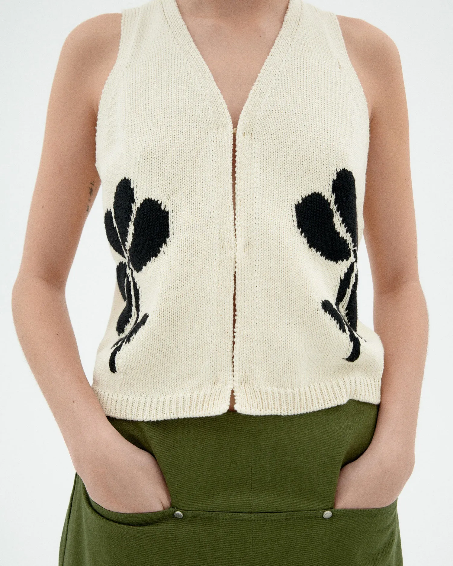 Robbie Knit Vest Marygold sold by Ivalo.com product image thumbnail 3