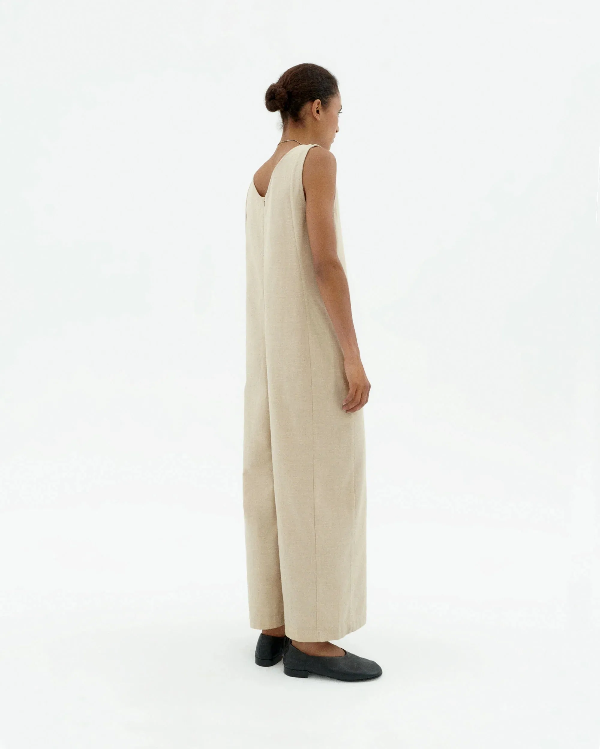 Janis Baggy Jumpsuit Oatmeal sold by Ivalo.com product image thumbnail 2