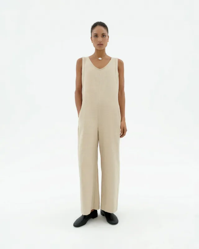 Janis Baggy Jumpsuit Oatmeal sold by Ivalo.com