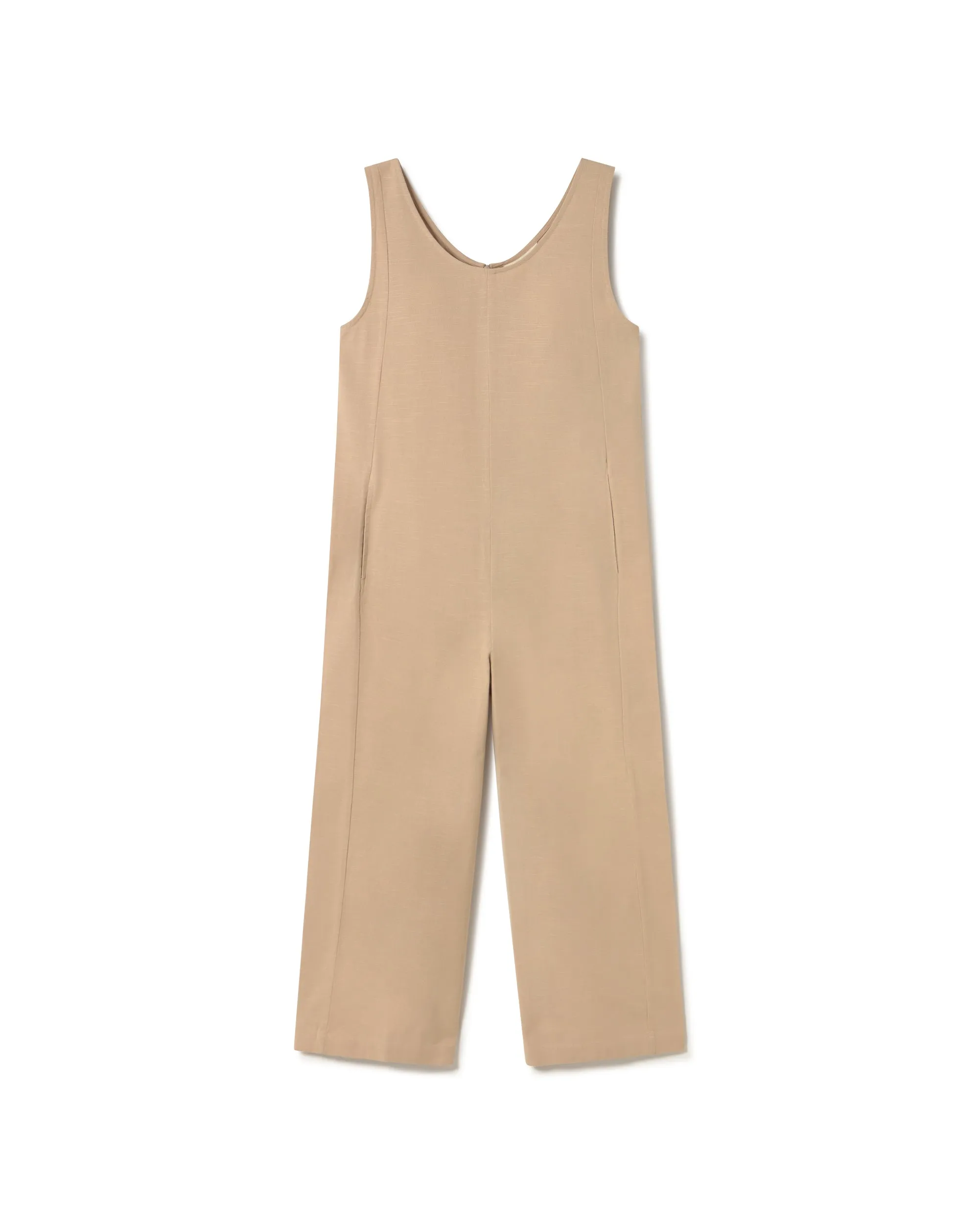 Janis Baggy Jumpsuit Oatmeal sold by Ivalo.com product image thumbnail 3