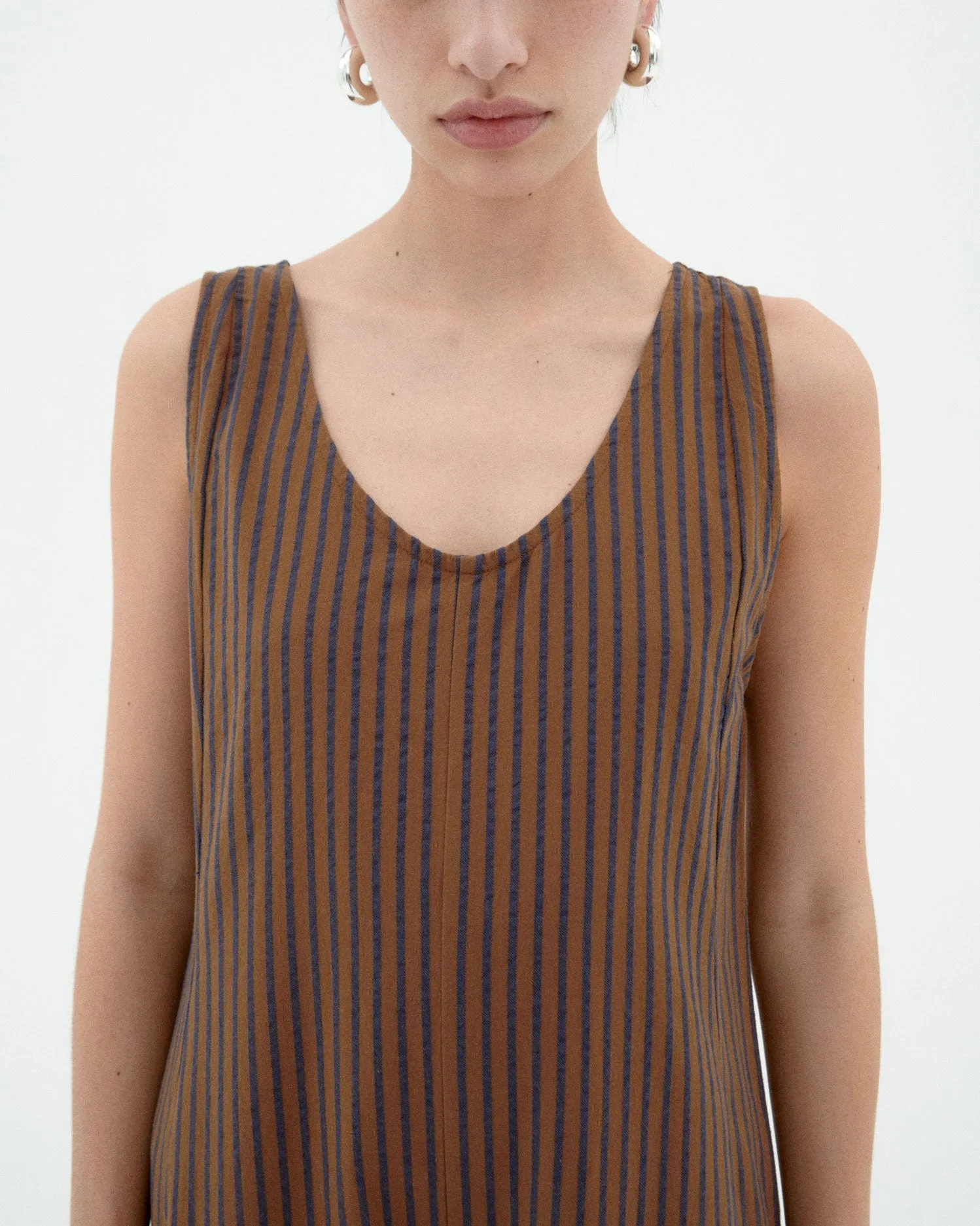 Janis Baggy Jumpsuit Striped Brown sold by Ivalo.com product image thumbnail 4