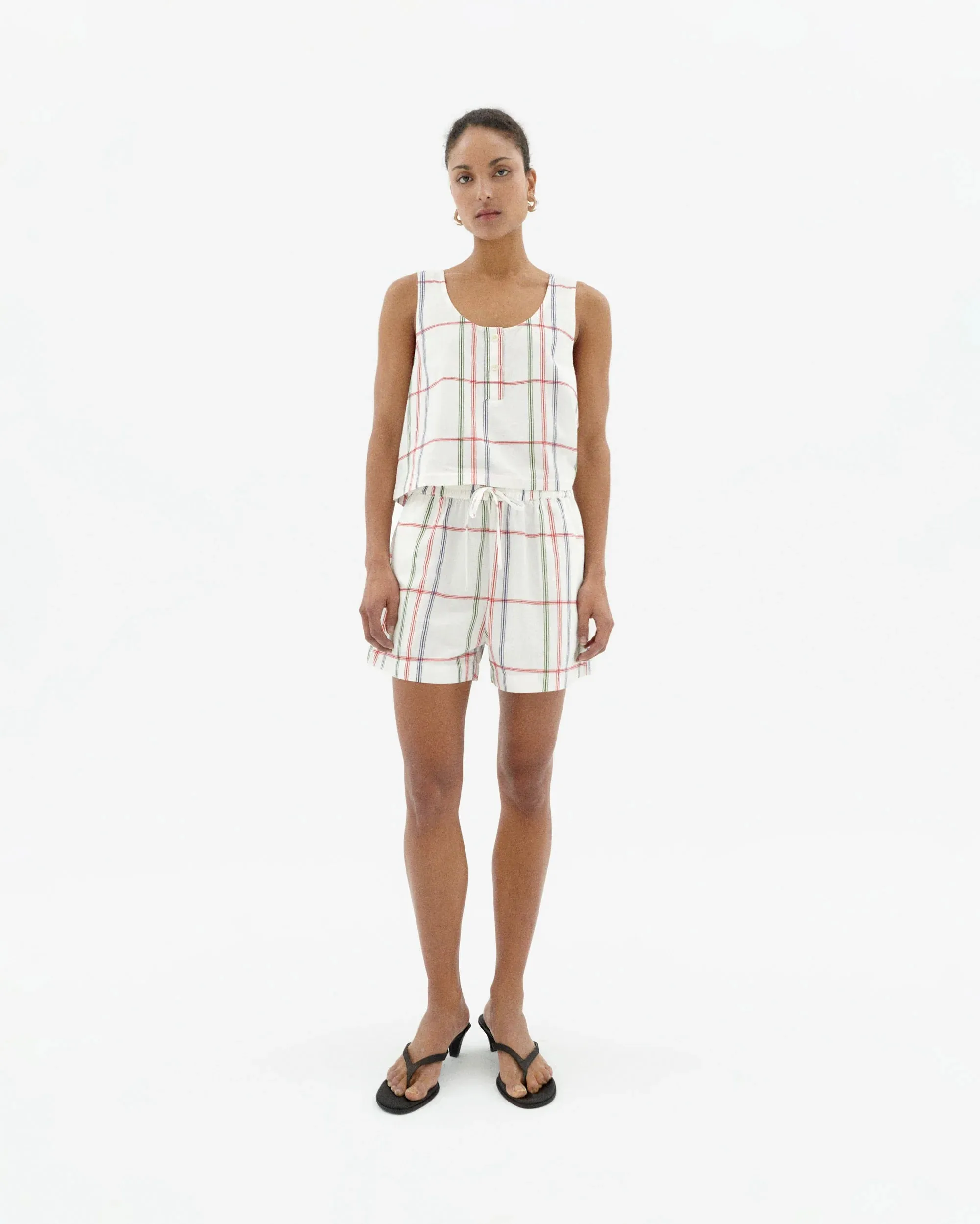 Geranio Shorts Multicolor Checkered sold by Ivalo.com product image thumbnail 3