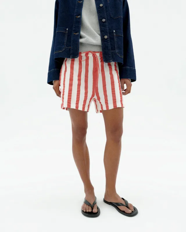 Geranio Shorts Red Stripes sold by Ivalo.com