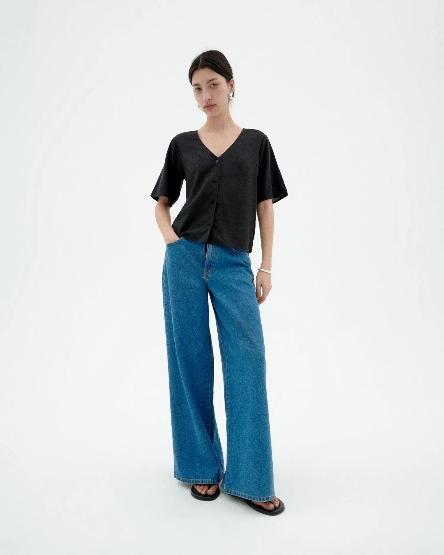 Libelula hemp Blouse Black sold by Ivalo.com product image thumbnail 3