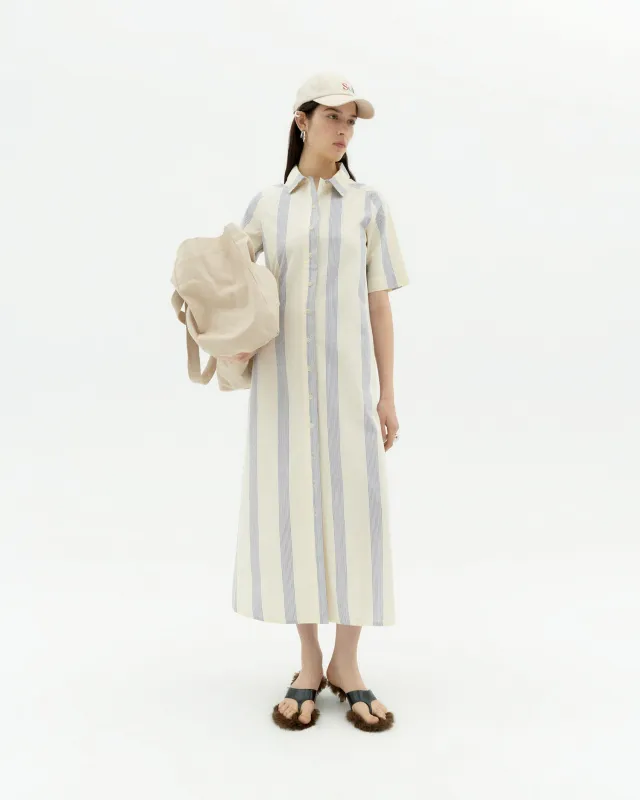 Gianna Shirt Dress Blue Stripes sold by Ivalo.com