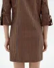 Maria Dress Striped Brown sold by Ivalo.com