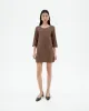 Maria Dress Striped Brown sold by Ivalo.com