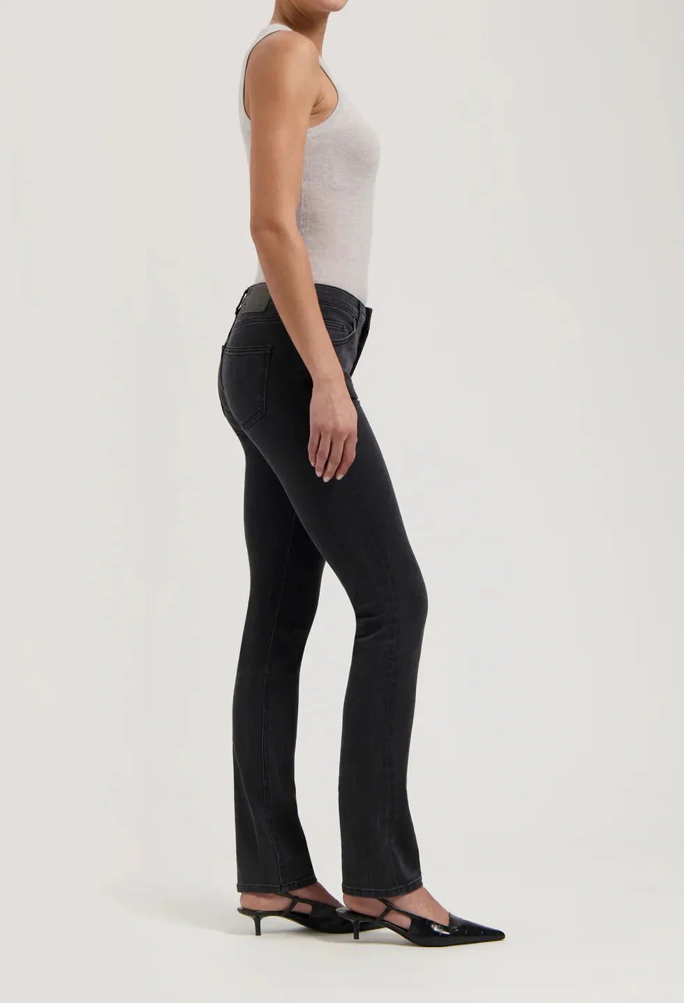 Faye Low Slim Jeans Stone Black sold by Ivalo.com product image thumbnail 2