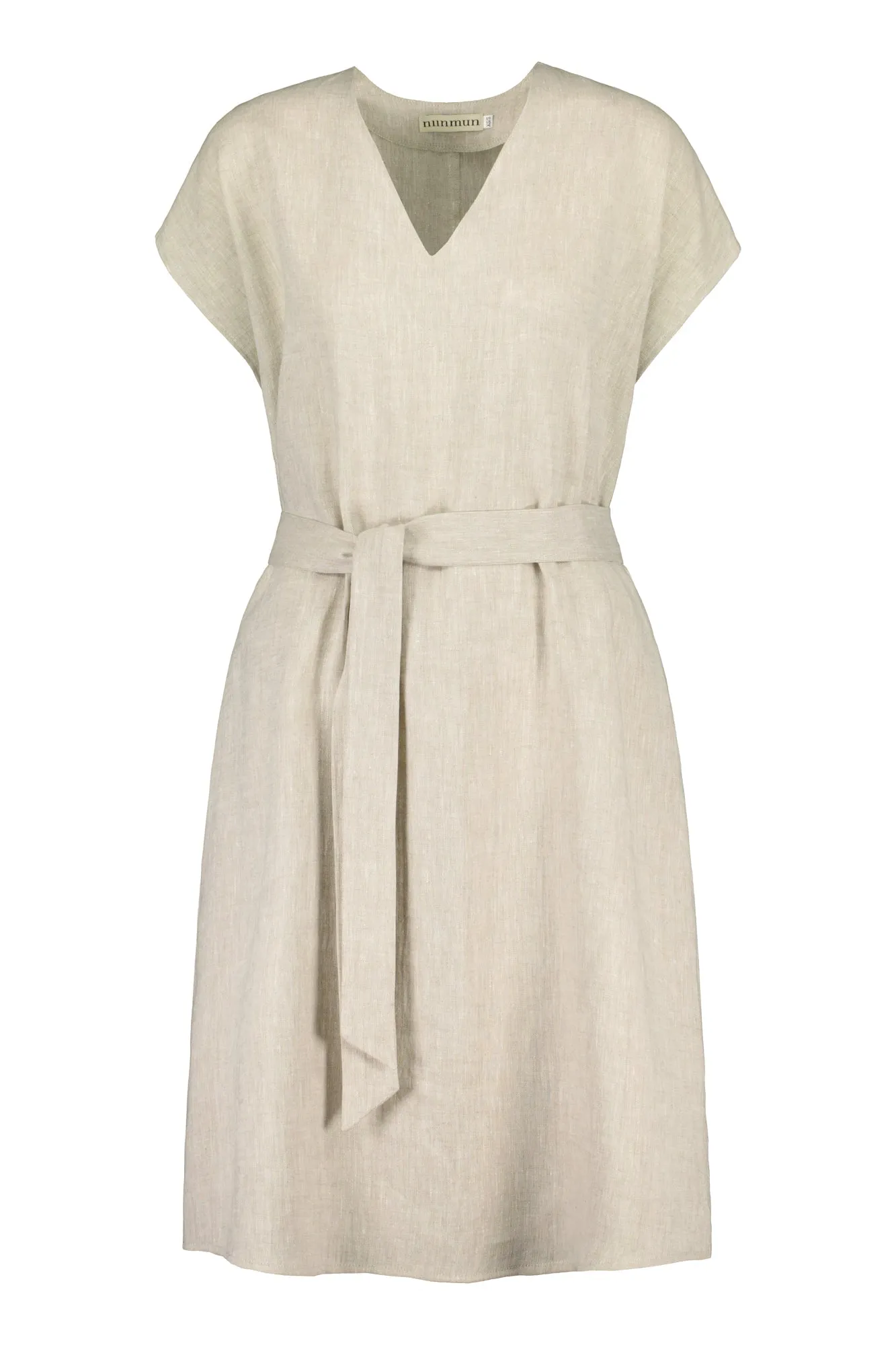 Väsby Linen Dress Natural sold by Ivalo.com