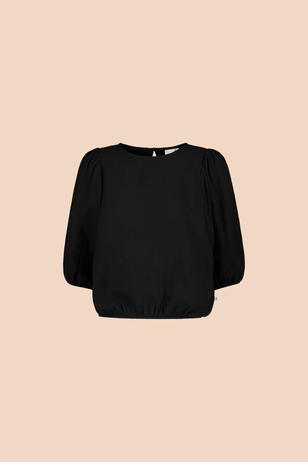 Cropped Blouse Black sold by Ivalo.com product image thumbnail 2