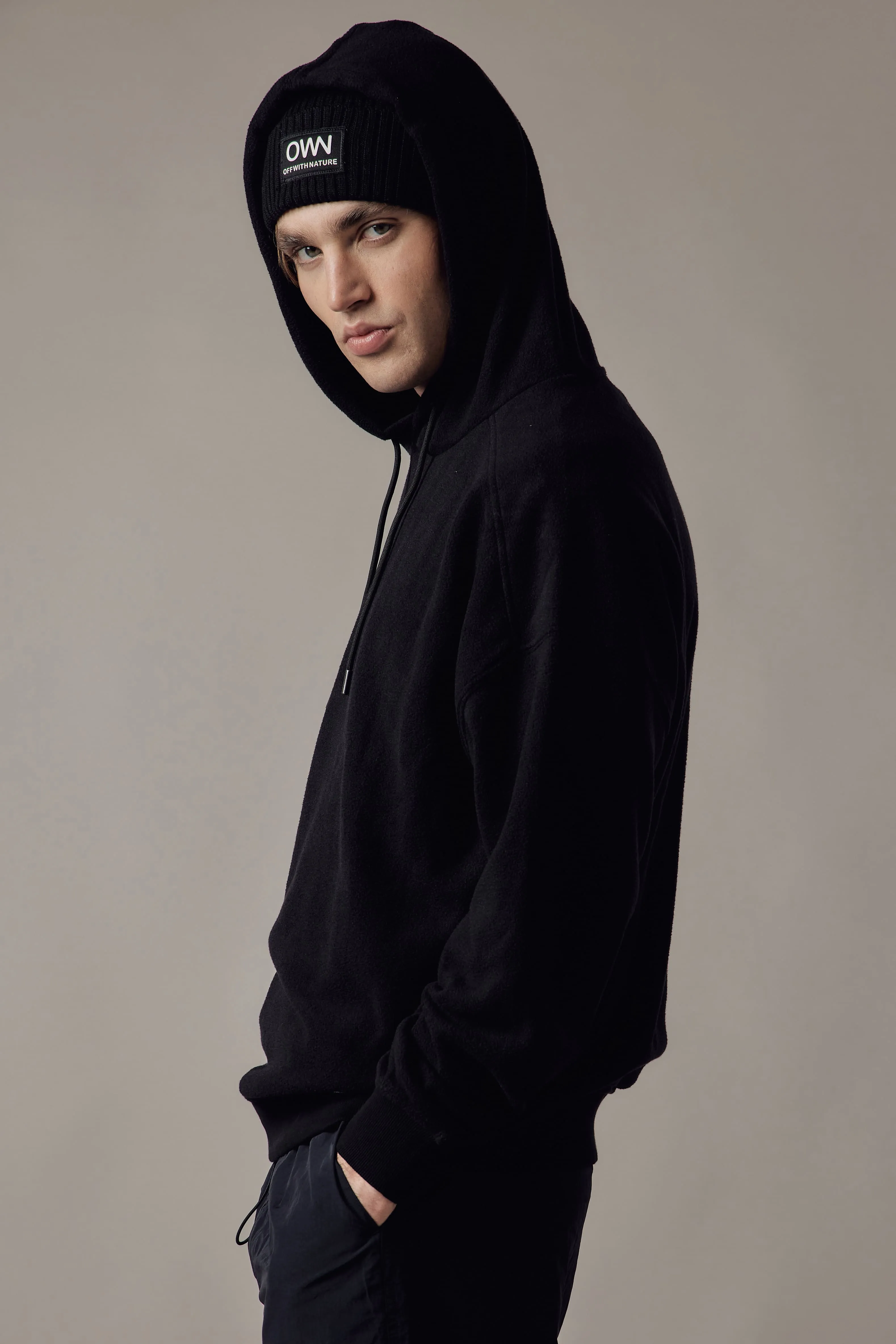 Men's Fleece Hoodie sold by Ivalo.com product image thumbnail 3