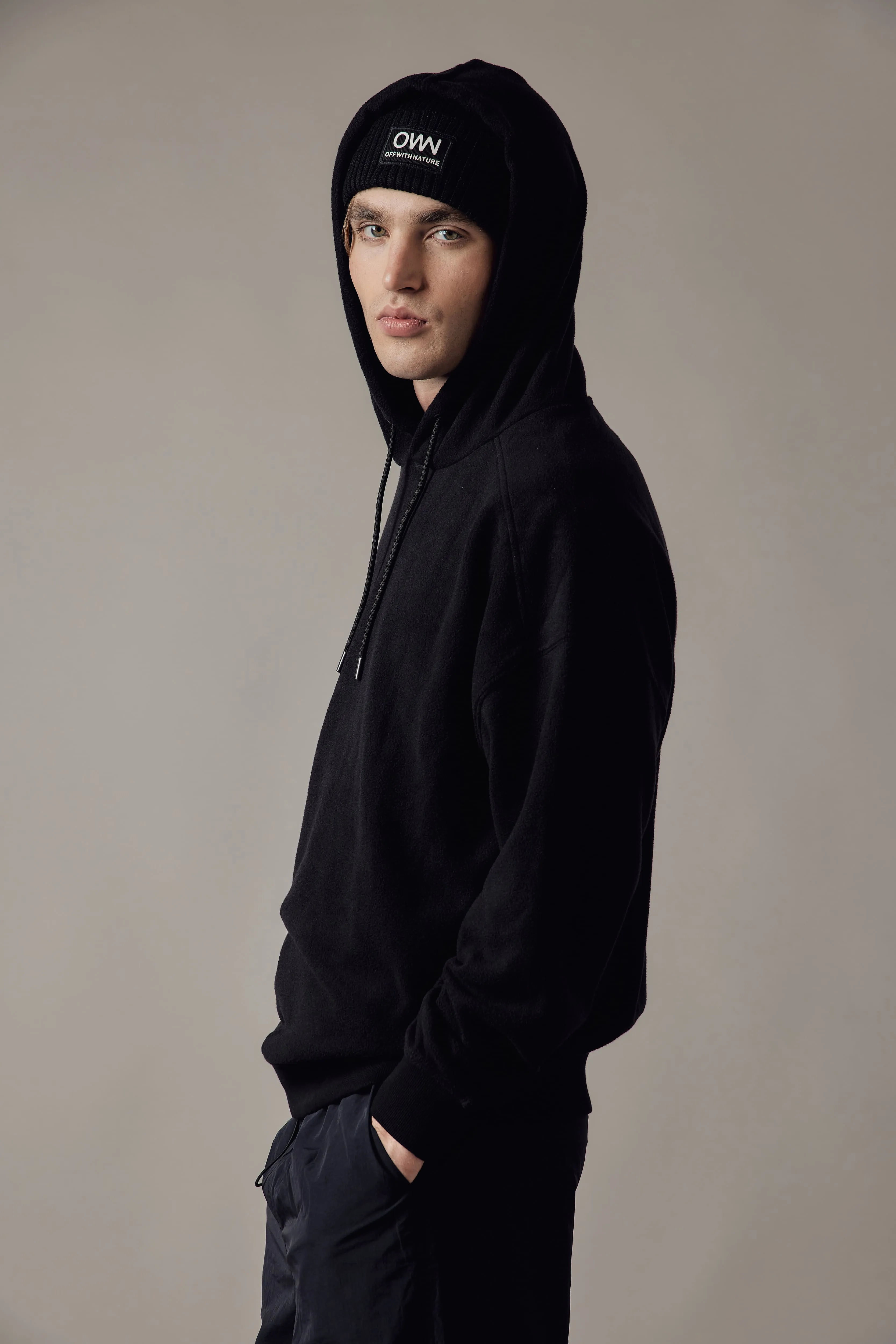 Men's Fleece Hoodie sold by Ivalo.com product image thumbnail 5