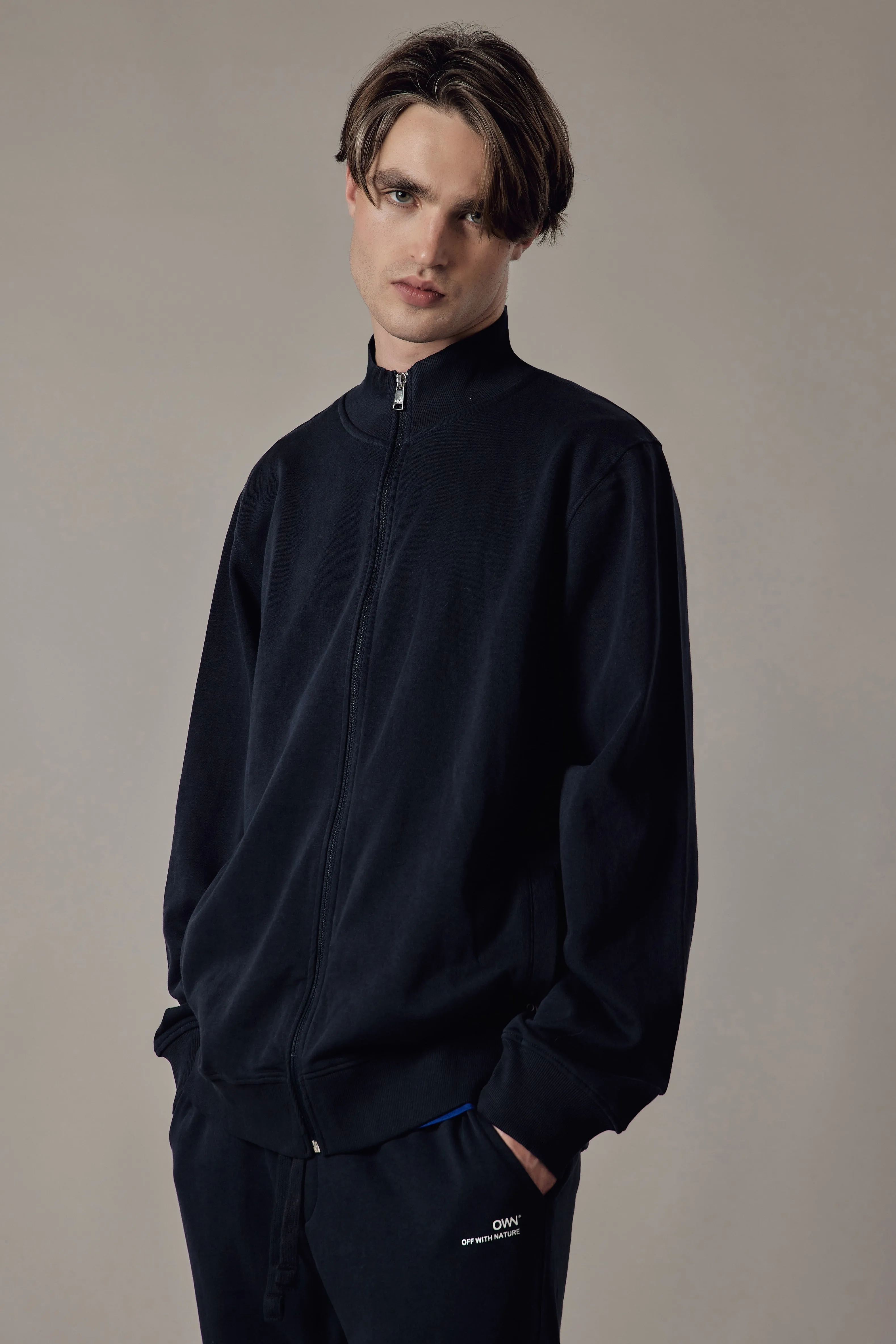 Men's Zip Up Sweatshirt sold by Ivalo.com product image thumbnail 2