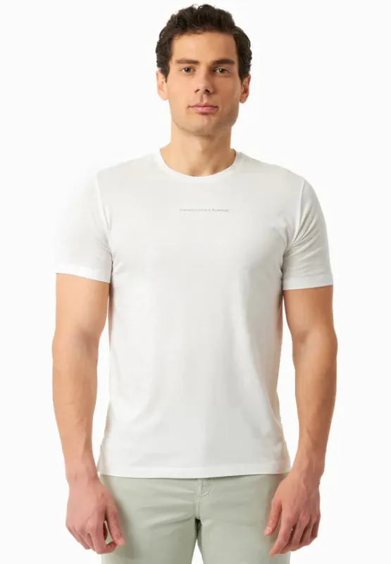 Men's Purpose Modal Blend T-Shirt Off White sold by Ivalo.com